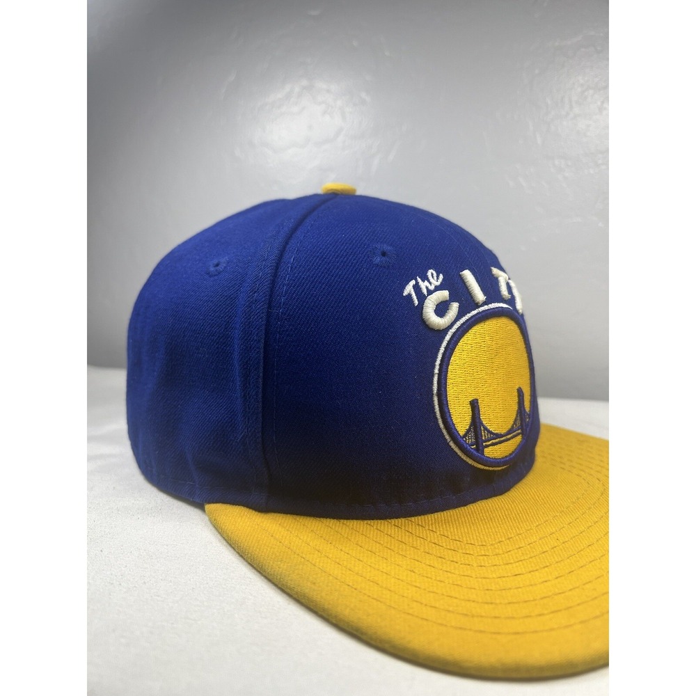 Snap Back Hat Golden State Warriors The City Hardwood Classic New Era 9FIFTY Cap - Picture 5 of 16